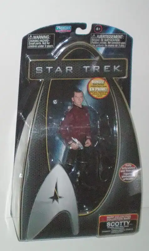 Star Trek 2009 Warp Collection Scotty Figure by Playmates Toys N in Arts & Collectibles in London - Image 4