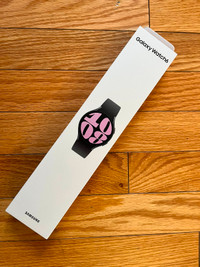 Samsung Galaxy Watch 6 40mm BLACK SM-R930 BNIB