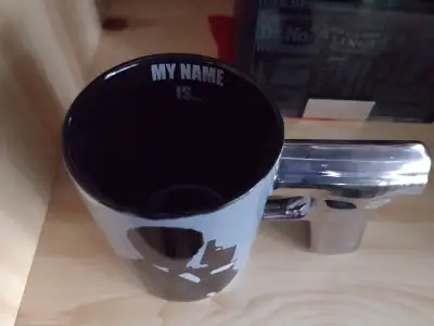 James Bond coffee cup, View more