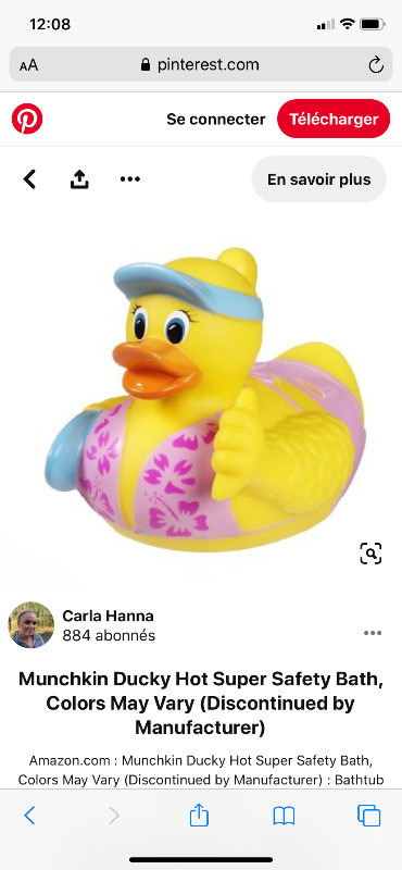 Jeu de bain: CANARD Munchkin pour la température dans Bain, table à langer  à Ville de Montréal - Image 3