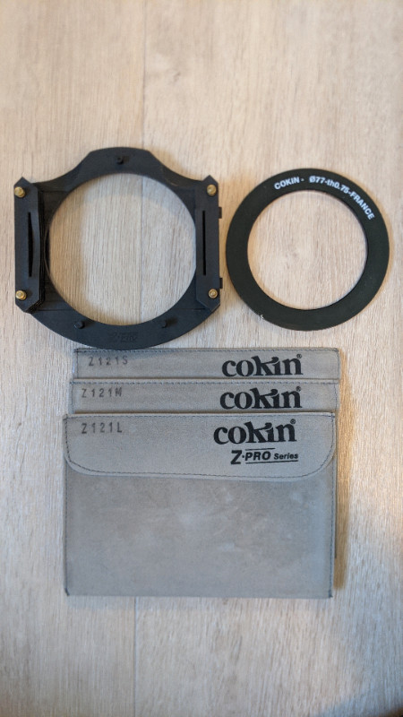 Cokin Kit ND GRAD+ (121L-121M-121S) + Adapter ring in Cameras & Camcorders in Mississauga / Peel Region
