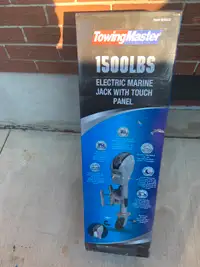 BRAND NEW TOWMASTER 1500 LBS ELECTRIC MARINE JACK