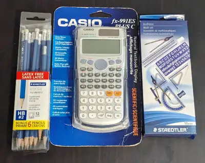 Complete high school/university math/geometry tool kit. Come and get it in one bundle! Save on back...