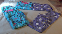 Girls Pajamas Size 14/16, Size 10/12 Clothing  - some new