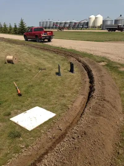 Spring is here. Get your trenching job booked in. Need power trenched to garage, barn or outbuilding...