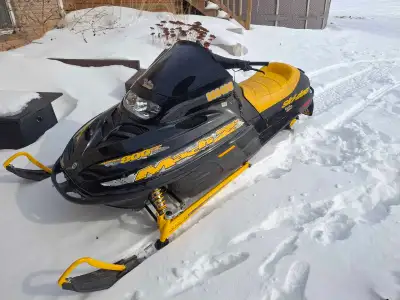 1999 mach z 800 triple. 3600km Reverse in excellent shape and running condition. Looking to trade fo...