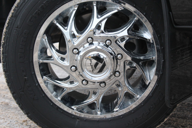 Dura Grappler and Fuel Wheels. Set of 6 tires (for Dually) dans Pneus et jantes  à Winnipeg - Image 2