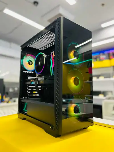 PC Gaming Custom Stockage : 1 TO GPU : Geforce RTX 3060 RAM : 16 GO Processor : AMD Ryzen 5 5600 6-c...