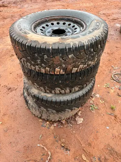 I have several used sets of truck tires available -P275/65R18 Bridgestone Dueller @5/32-7/32, decent...