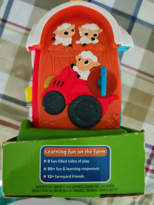 Leap Frog - sing and play farm FRENCH version 63006661667585122
