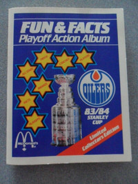 1983-84 Stanley Cup Playoff Action Album. $20. Unused. Ex condit