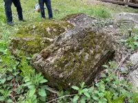 Grosses pierres décoratives roches jardin japonais terrasse