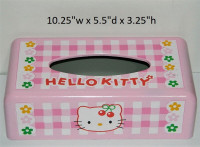 Hello Kitty Rectangle Facial Tissue Box Cover & Jewelry Box