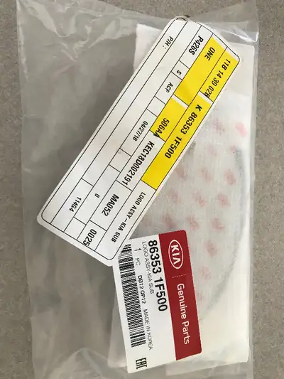 For sale is a brand new original OEM KIA car emblem. Brand new, still in original packaging. Asking...