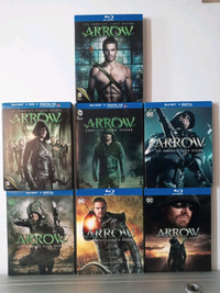 Arrow TV Series Blu-ray Seasons 1, 2, 3, 5, 6, 7, 8 & Final