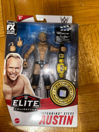 WWE elite “Stunning” Steve Austin figure 