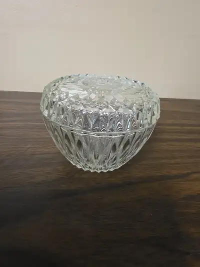 Vintage Duralex Chiseled Glass Dish, View more