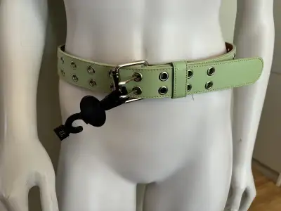 Nwt Italian Style Leather Belt Size 32, View more