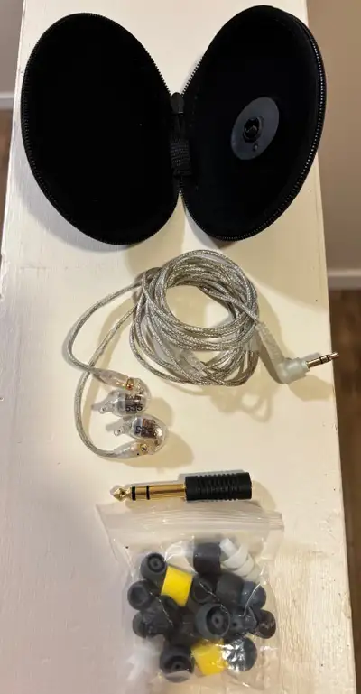 Shure SE535 in ear monitors, View more