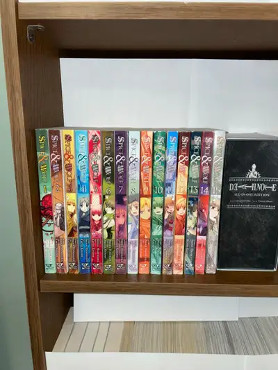 Spice and Wolf Manga (1-15) in English , View more