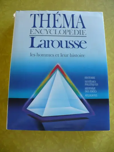 THÉMA ENCYCLOPÉDIE LAROUSSE-LES HOMMES ET LEUR HISTOIRE, View more