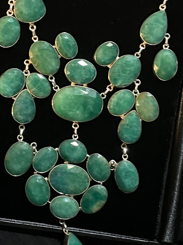 Emerald Necklace  in Jewellery & Watches in Thunder Bay - Image 4