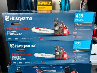 Husqvarna Chainsaw 435 – 16” –  Brand New in Box , View more