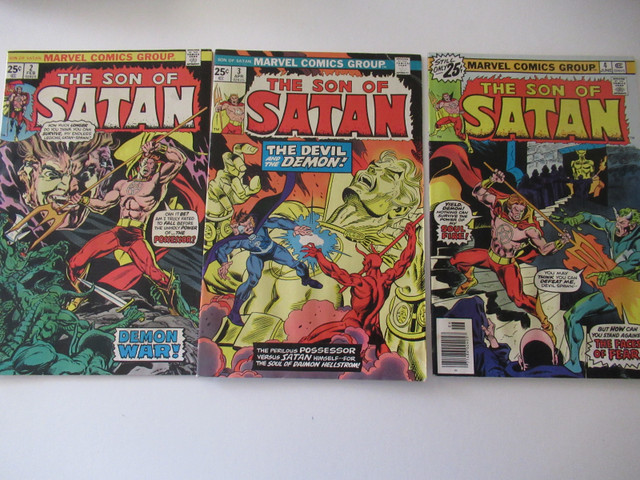 The Son of Satan   Marvel Comics Group  - 17 comics  VG in Comics & Graphic Novels in Penticton - Image 4