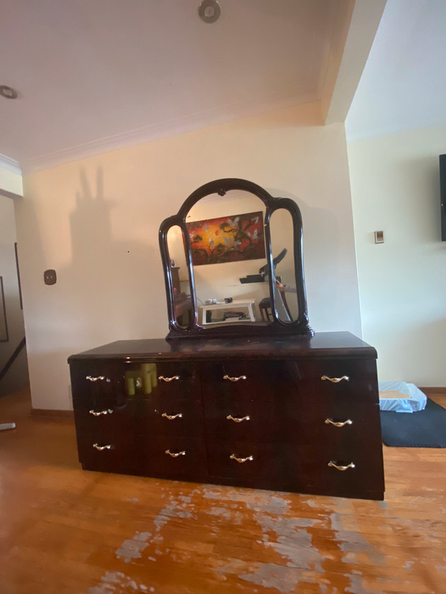 6DRAWER DRESSER WITH ATTACHABLE MIRROR (MADE IN ITALY) Dressers