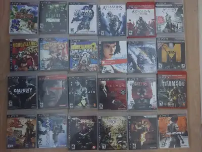 3D Dot Game Heroes $60 Aliens VS Predator $20 Alpha Protocol $20 Assassin’s Creed $8 Assassin’s Cree...