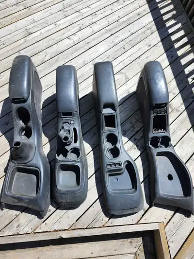 Second generation s10 blazer consoles. 1 automatic with shifter, (sold) 1 manual shifter with inner/...