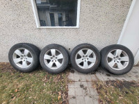 Set of 4 Dodge/Ram 20' alloy wheels with tires