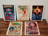 DC framed wall posters