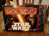 Brand new sealed mint star wars monopoly game 