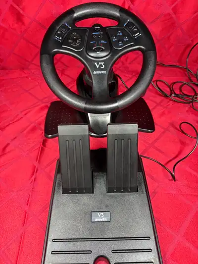 Playstation/ V3 InterAct Gaming Steering Wheel & Pedals, View more
