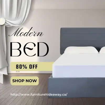 ️Rocco Hydraulic Bed Frame️, View more