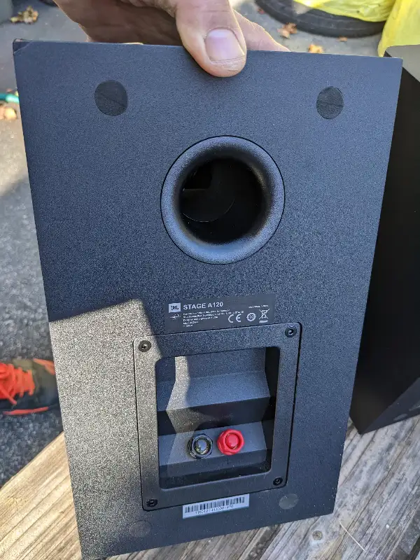 JBL Stage A120 - Speakers - bookshelf - 2-way - black in Speakers in Mississauga / Peel Region - Image 9