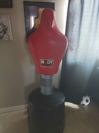 Bob body structure punching bag with base 