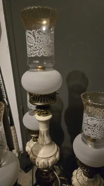 Vintage Floral Lamps, View more