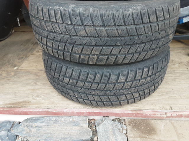 2 Goodyear winter command tires. in Tires & Rims in Bridgewater