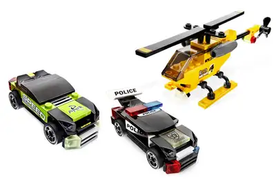 Lego Racers: Tiny Turbos 8152 Speed Chasing, 100% complet, en excellente condition. 142 mcx. Sans le...