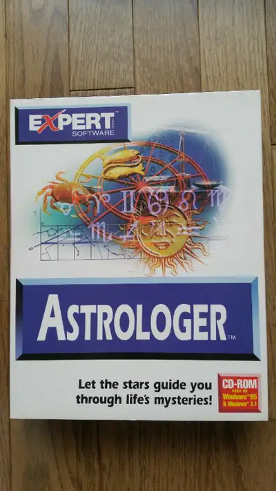 Vintage Windows PC software set: Expert Astrologer & 5000 sounds, View more