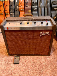 Vintage 1964 Gibson Scout GA17-RVT Handwired Tube Amp, USA