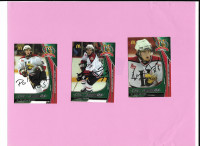 Halifax Mooseheads Autographed Hockey Cards