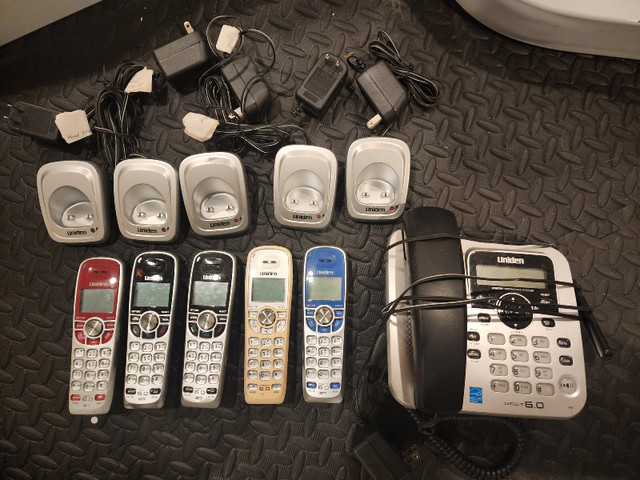 Uniden Dect 6.0 Cordless Phones, 6 phones in Home Phones & Answering Machines in City of Toronto