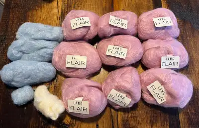 Lang Yarns Flair 2000 Mohair Lot (Pastels), View more