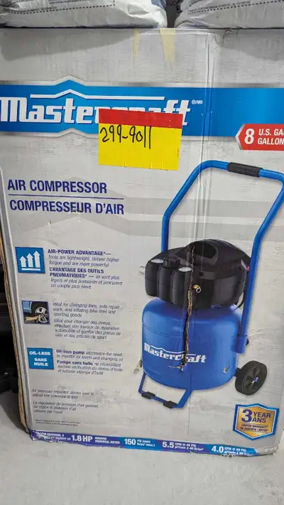 Air compressor, Brad Nailer and Stapler, Hose, View more