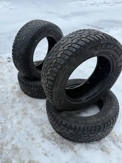 Four winter tires in good condition, suitable for at least one - two more winter seasons. Selling be...