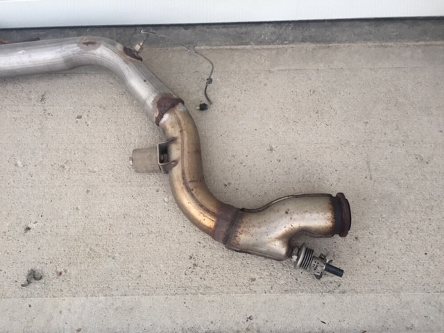 MERCEDES W164 ML DIESEL EXHAUST DELETE PIPE, DPF CAT PARTS in Engine & Engine Parts in City of Toronto - Image 3