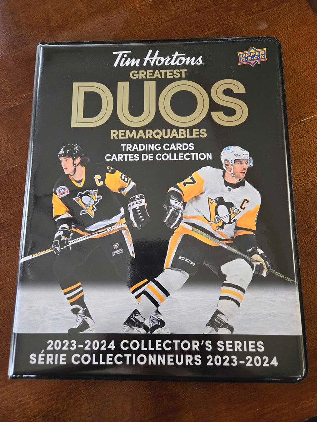 Tim Hortons 2023-24 Greatest Duos hockey cards in Arts & Collectibles in Edmonton
